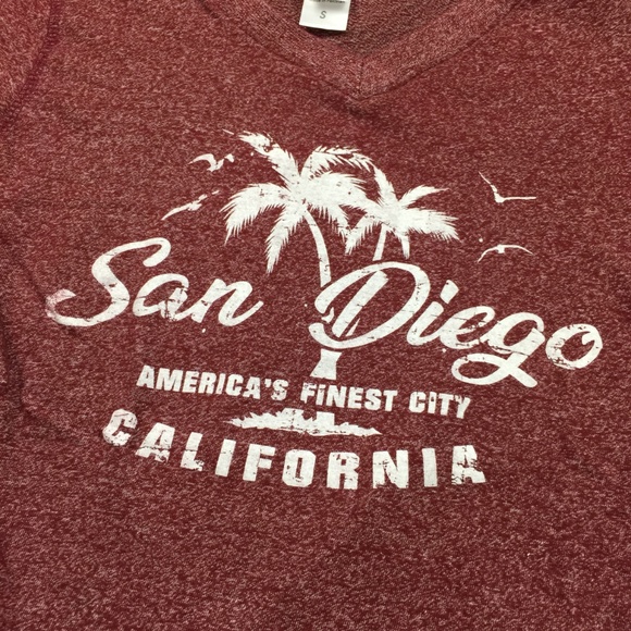 San Diego California Juniors S Vacation T-Shirt - Picture 4 of 7